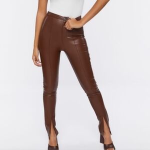 Forever 21 Faux Leather Pants